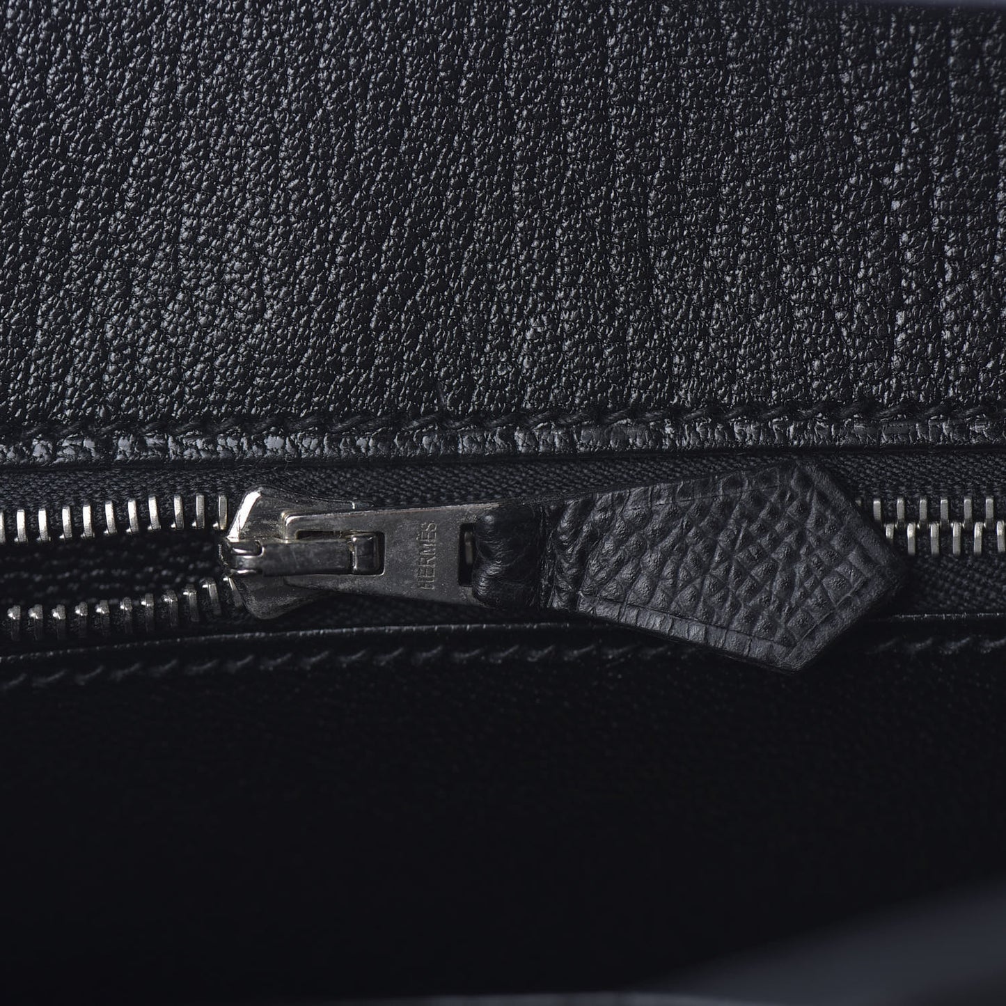 Epsom Birkin 25 Black