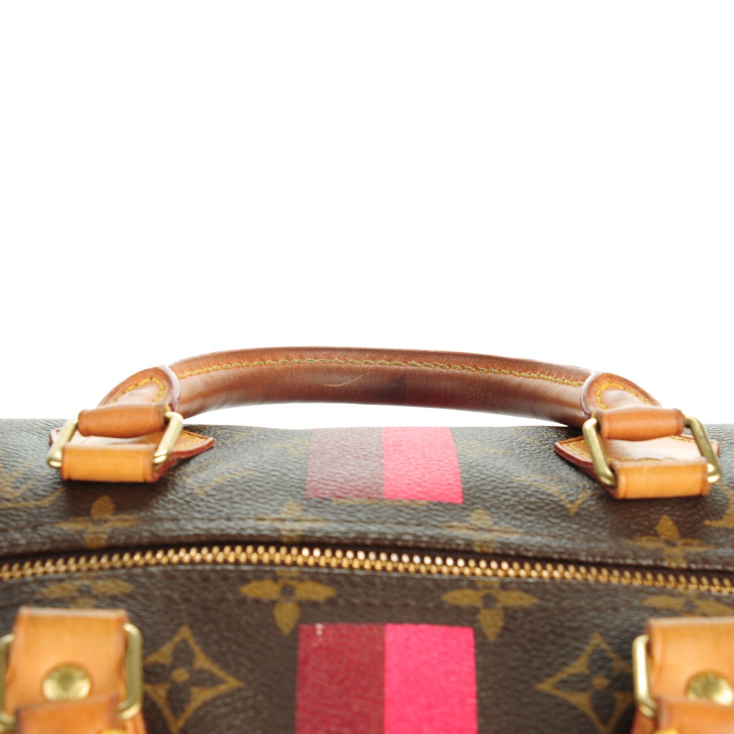 Louis Vuitton Monogram My LV Heritage Speedy 40 Bordeaux Fuchsia 10 of 10