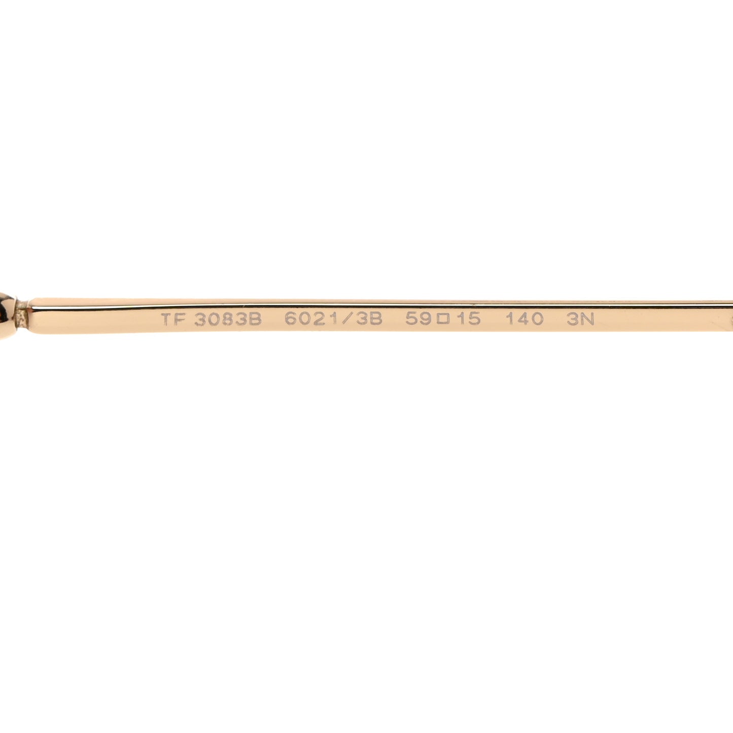 Crystal TF3083B Sunglasses Gold