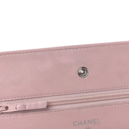 Chanel Caviar Timeless CC Wallet On Chain WOC Pink 9 of 14