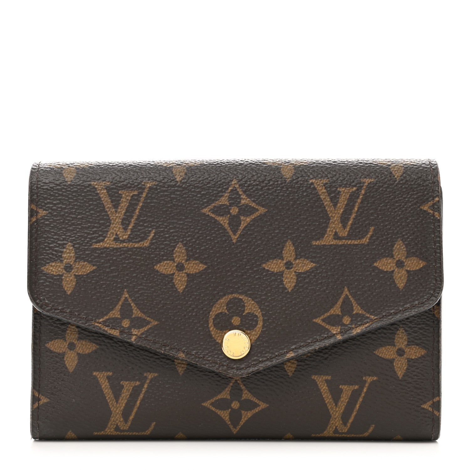 Louis Vuitton Monogram Sarah Compact Wallet 1 of 11