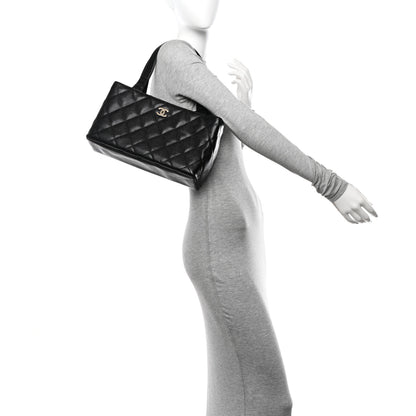 Chanel Caviar Quilted Shoulder Bag Black 2 of 13
