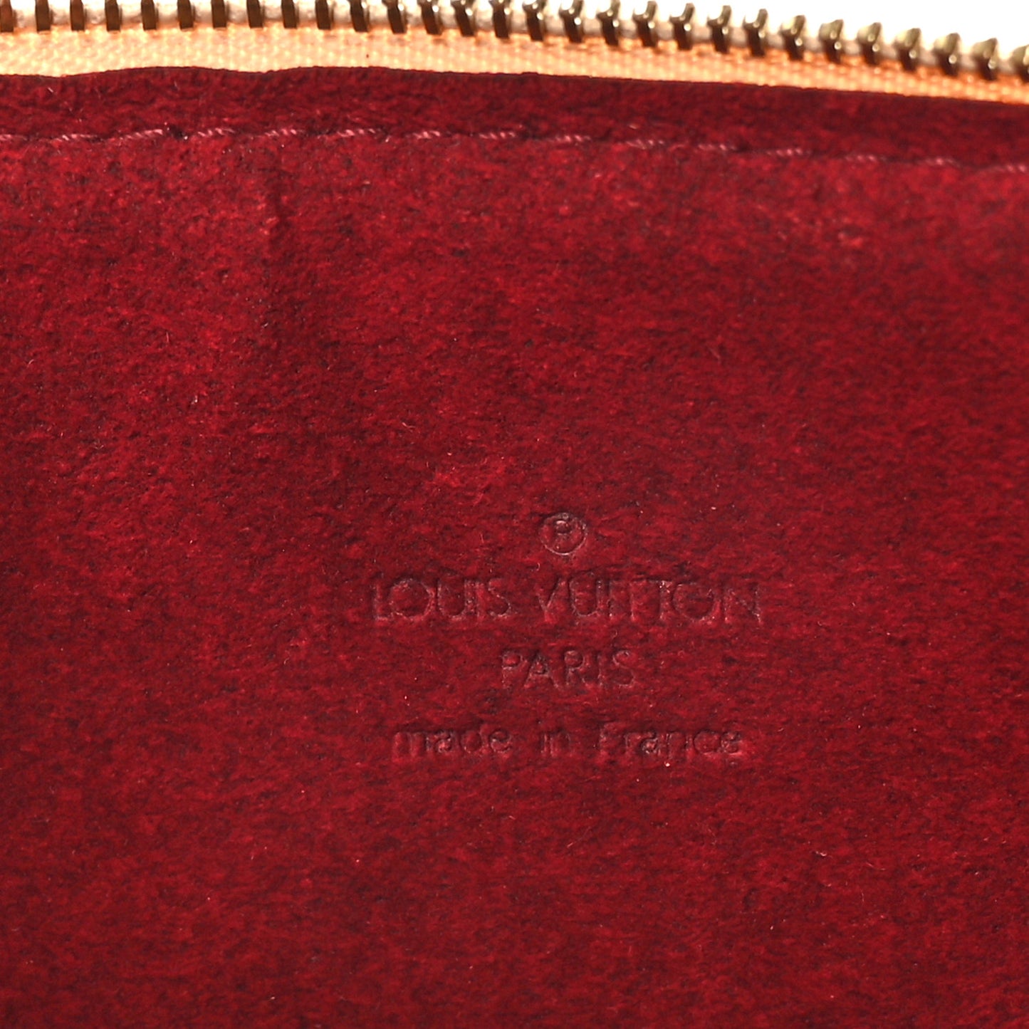 Monogram Multicolor Pochette Accessories White