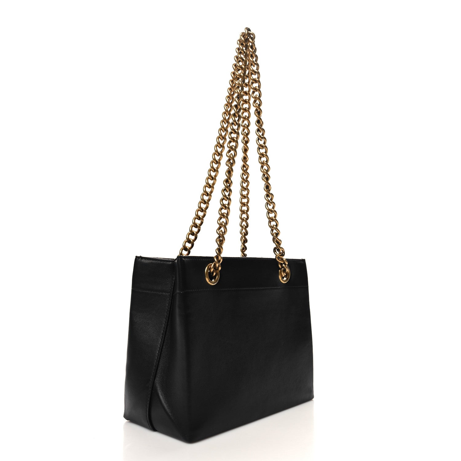 Balenciaga Soft Smooth Calfskin Small Duty Free Tote Black 3 of 9