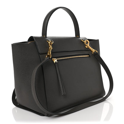 Celine Grained Calfskin Mini Belt Bag Grey 3 of 15