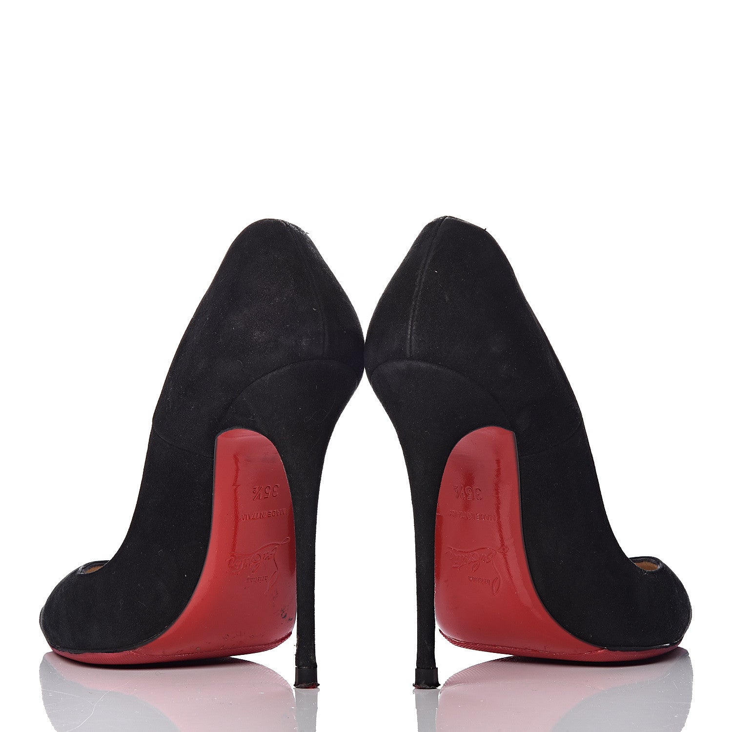 Christian Louboutin Suede So Kate 120 Pumps 35.5 Black 15 of 16