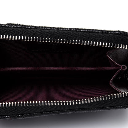 Chanel Caviar Quilted Zip Card Holder Black 5 of 13