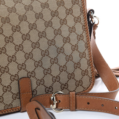 Gucci Monogram Medium Marrakech Flap Messenger Bag Beige Brown 13 of 13