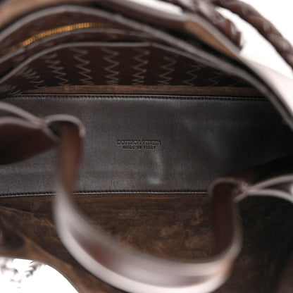 Bottega Veneta Silky Calfskin Medium Andiamo Shoulder Bag Fondant 5 of 9