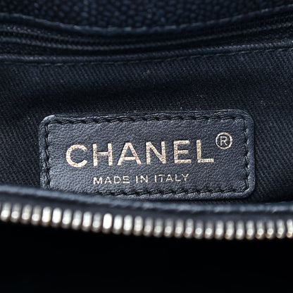 Chanel Caviar Quilted Timeless CC Soft Tote Black 6 of 9