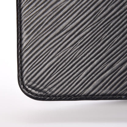 Louis Vuitton Epi iPhone X Folio Black 8 of 12