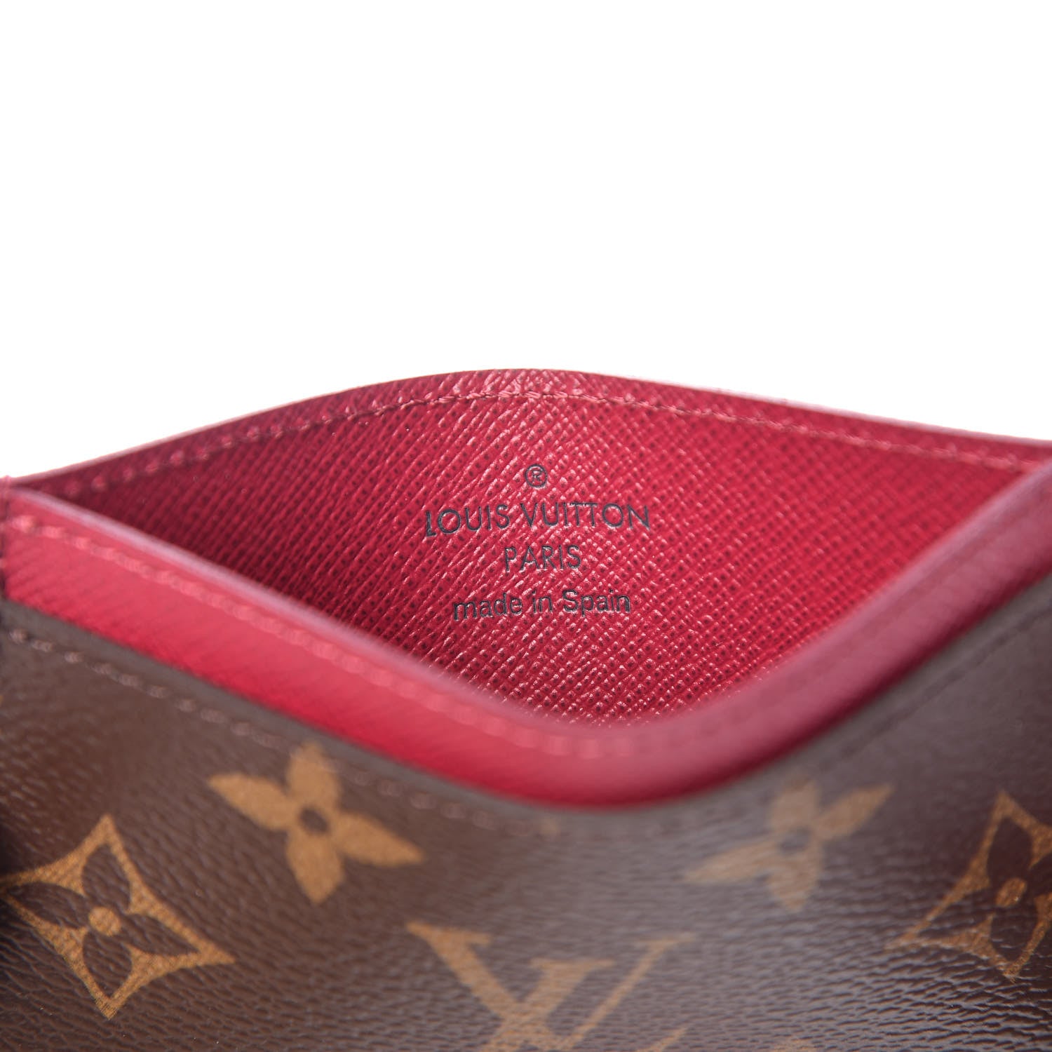 Louis Vuitton Monogram Card Holder Fuchsia 6 of 6