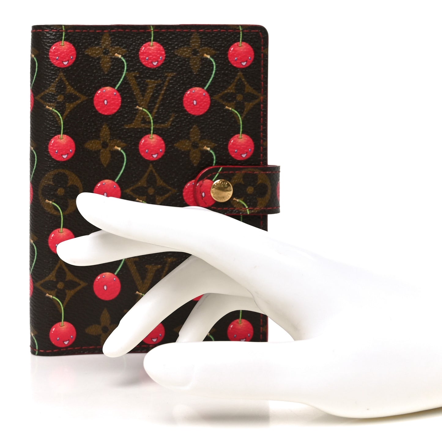 Monogram Cerises Small Ring Agenda Cover