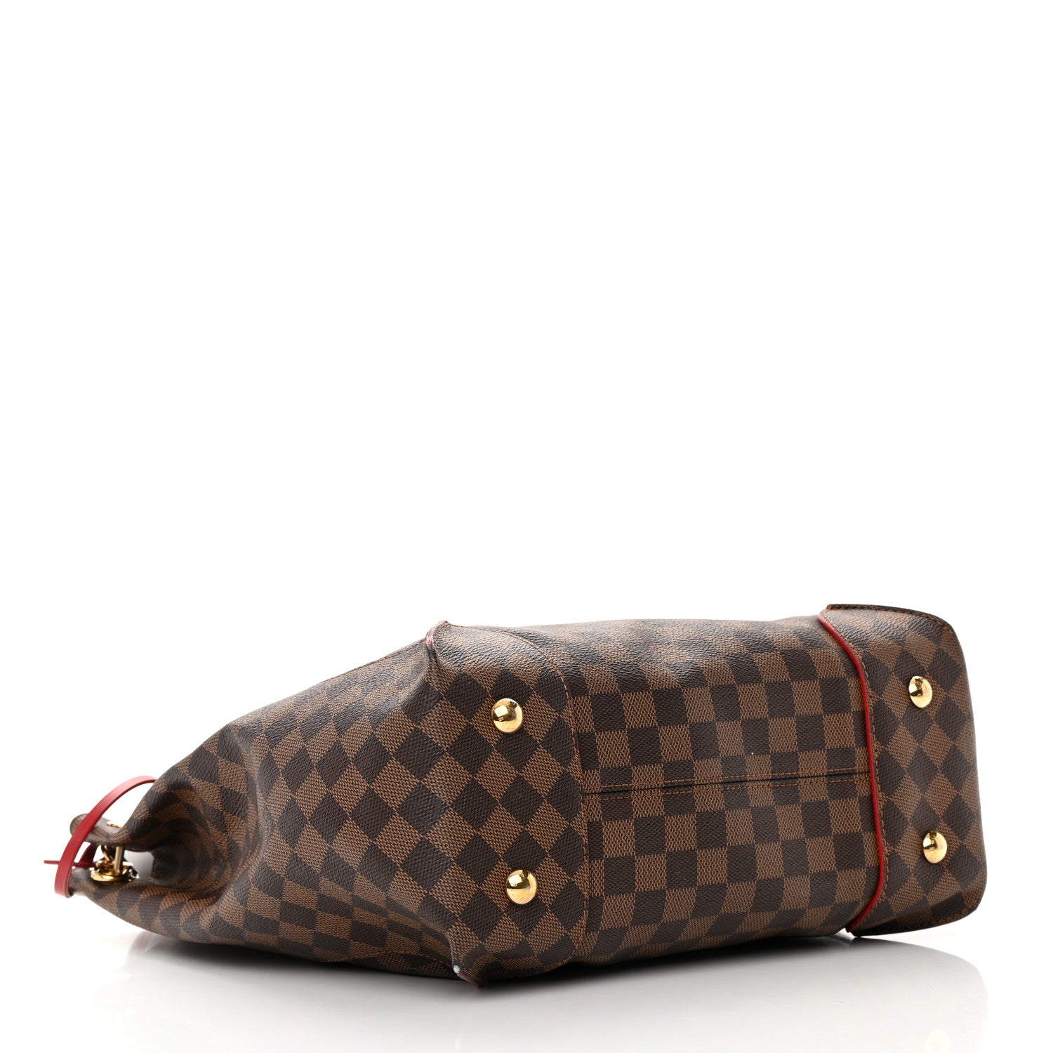 Louis Vuitton Damier Ebene Caissa Hobo Cherry 4 of 22
