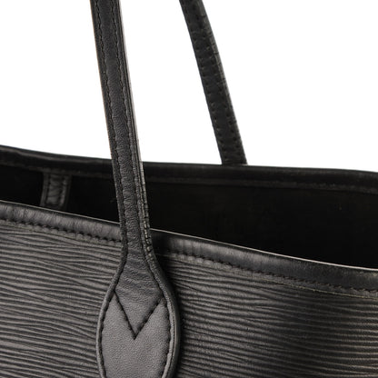 Louis Vuitton Epi Neverfull MM Black 11 of 15