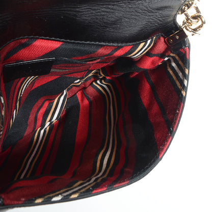 Gucci Leather Small Britt Tassel Shoulder Bag Black 5 of 7
