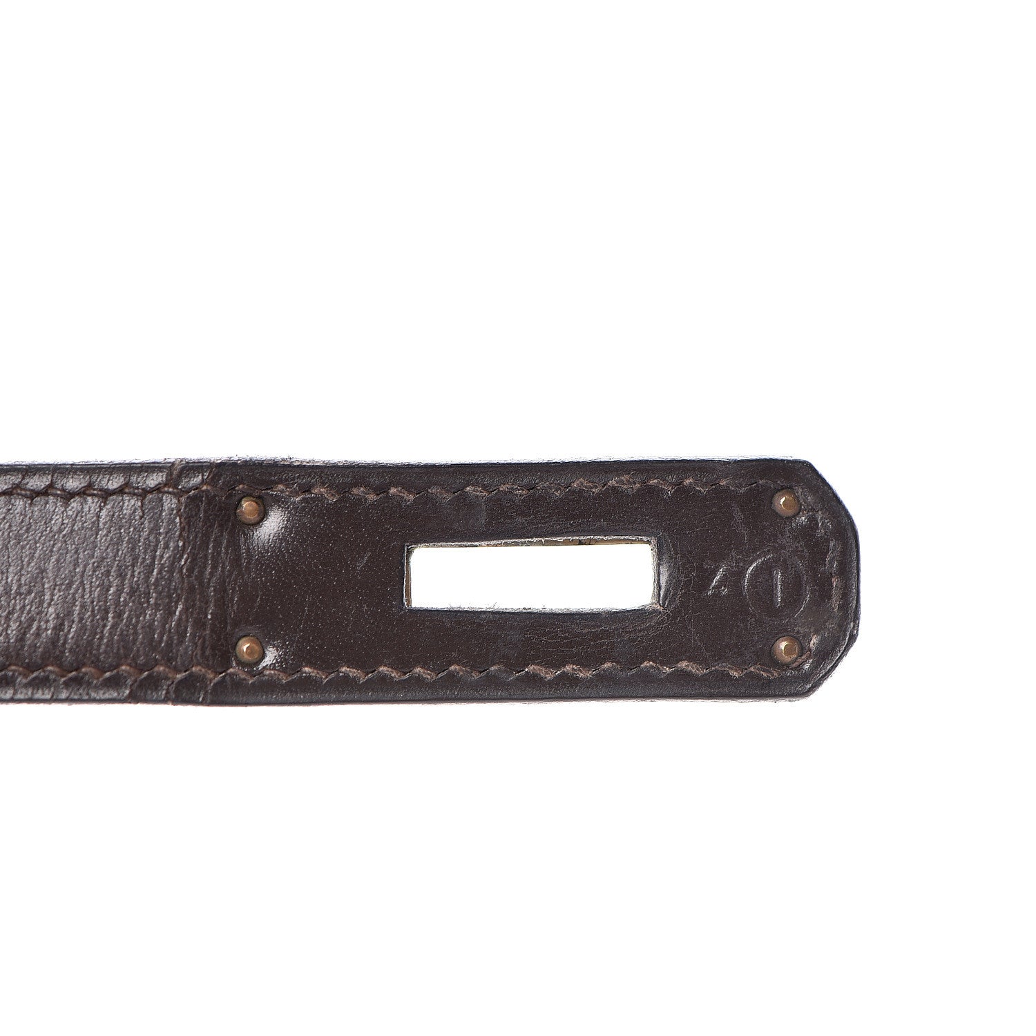 Hermes Box Kelly Retourne 28 Chocolate 22 of 35
