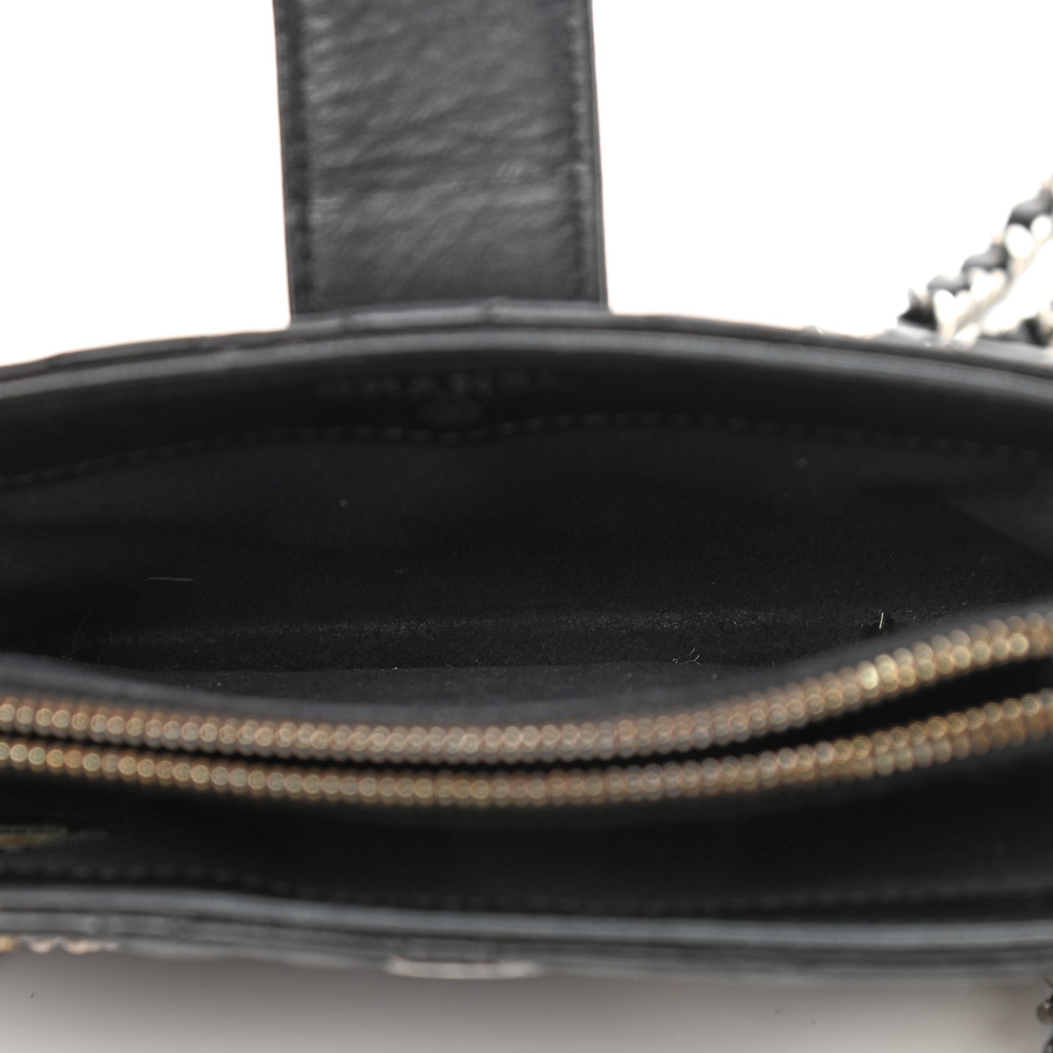 Chanel Aged Calfskin Lucky Charms 2.55 Reissue Mini Clutch With Chain Black 5 of 14