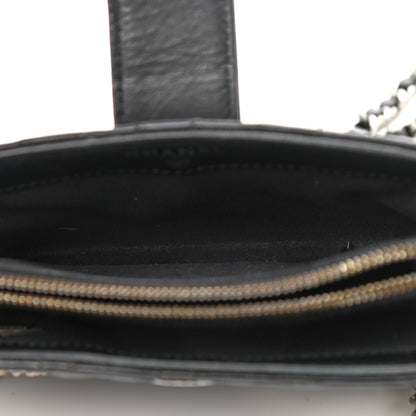 Chanel Aged Calfskin Lucky Charms 2.55 Reissue Mini Clutch With Chain Black 5 of 14