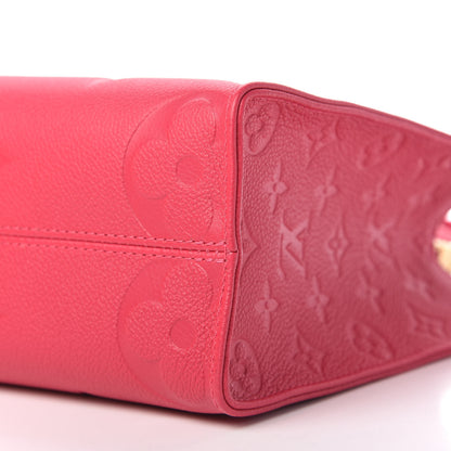 Louis Vuitton Empreinte Monogram Giant Onthego PM Freesia 7 of 10