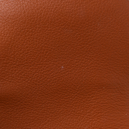 Chloe Raffia Small Grain Calfskin Medium Marcie Basket Tan 9 of 9