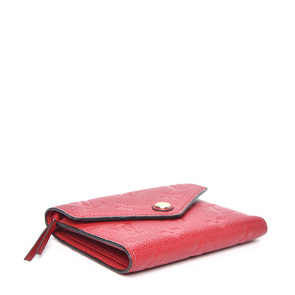 Louis Vuitton Empreinte Victorine Wallet Scarlet 4 of 8