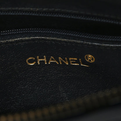 Chanel Patent Quilted Tassel Camera Case Black 5 of 8