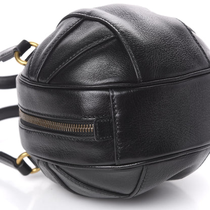 Gucci Piuma Lux Energy Mini Tifosa Basketball Shaped Shoulder Bag Black 7 of 9