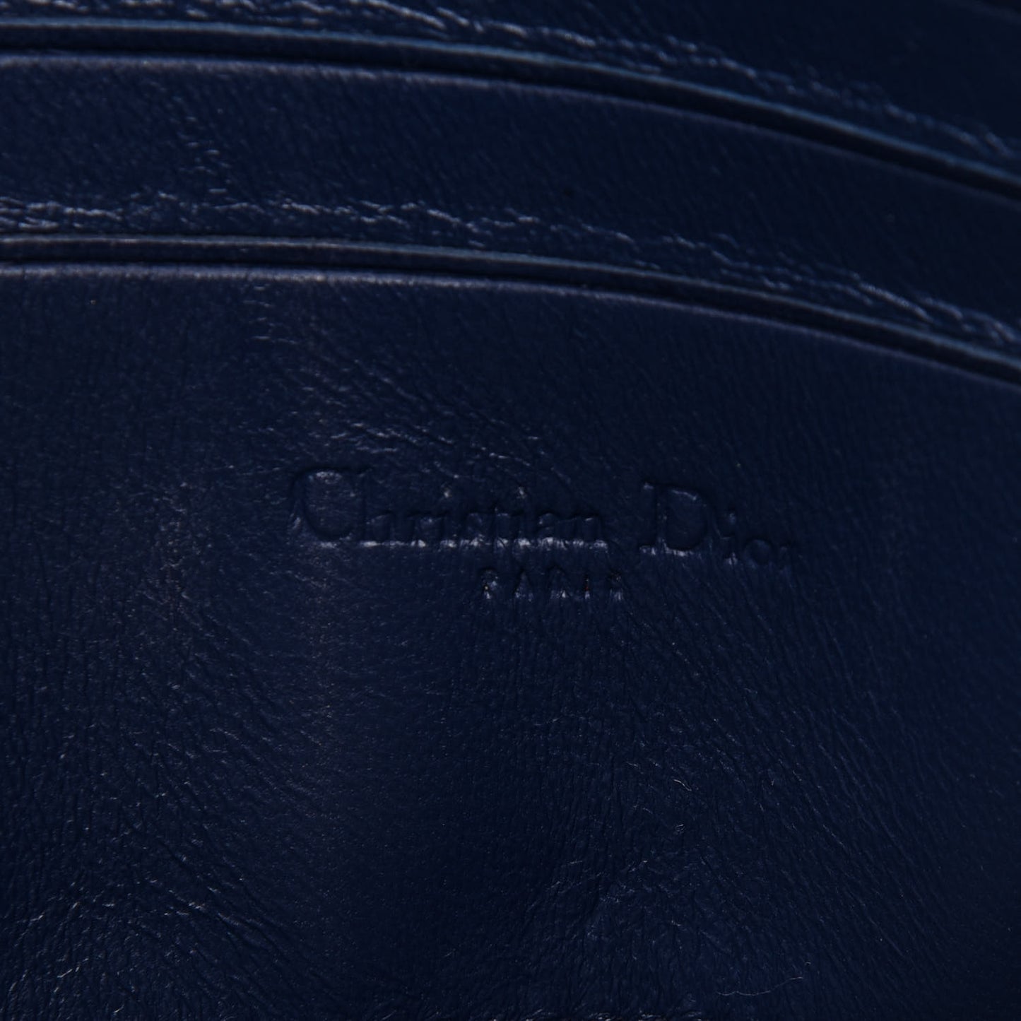 Patent Cannage New Lock Pouch Navy Blue