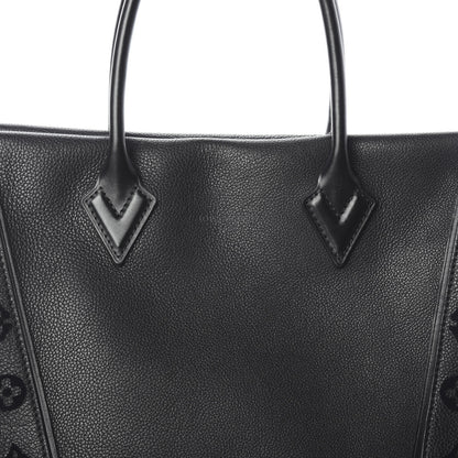 Louis Vuitton Veau Cachemire Tote W PM Black 7 of 9