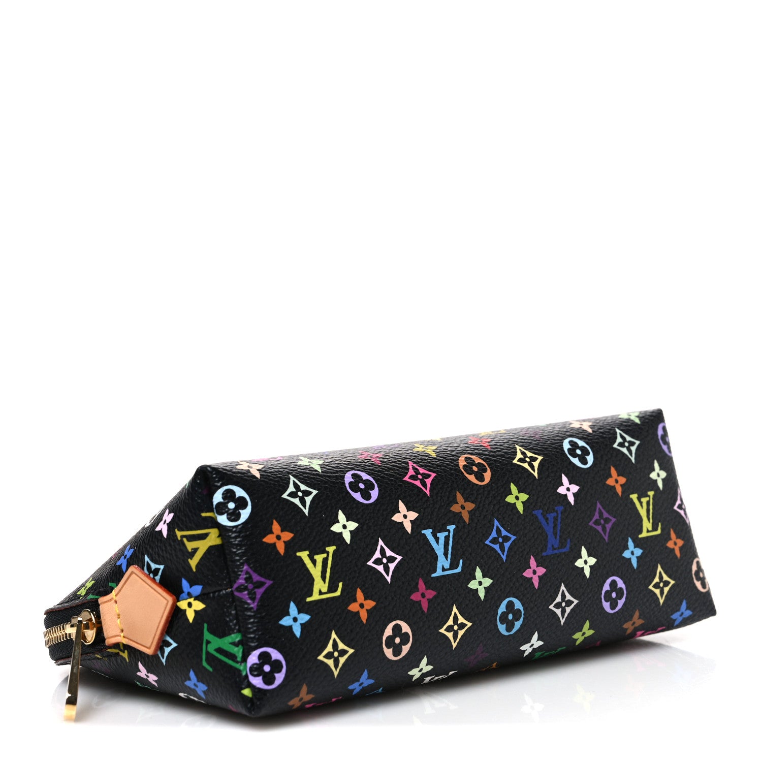 Louis Vuitton Monogram Multicolor Cosmetic Pouch Black Grenade 4 of 6