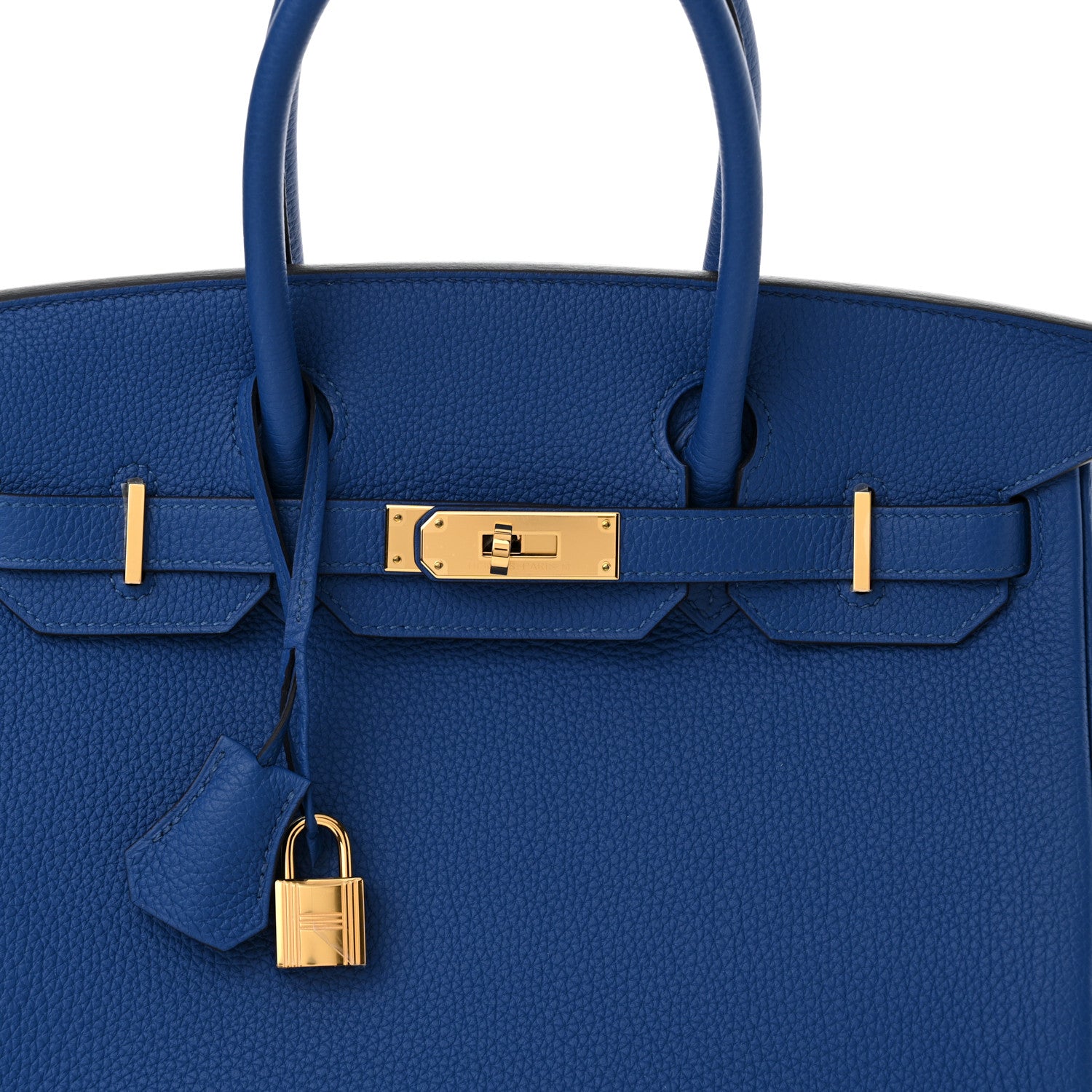 Hermes Togo Birkin 30 Bleu France 8 of 11