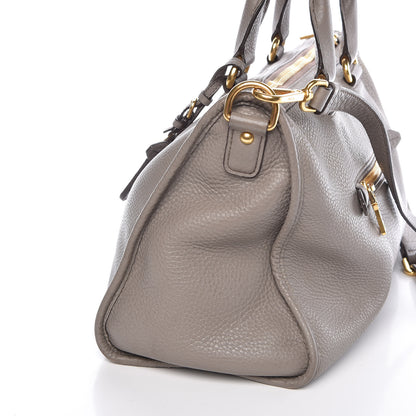 Prada Vitello Daino Shopping Satchel Argilla 17 of 18