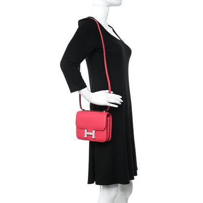 Hermes Epsom Constance 18 Rose Extreme 2 of 10