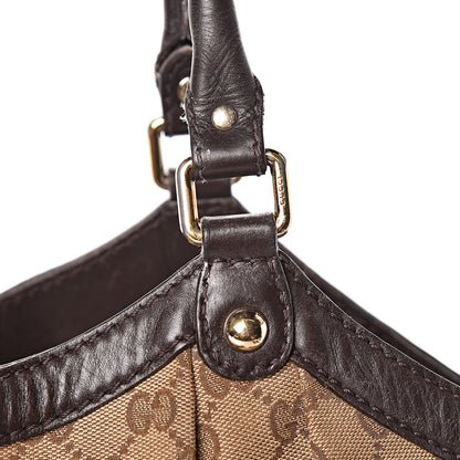 Gucci Monogram Large Sukey Tote Dark Brown 11 of 21