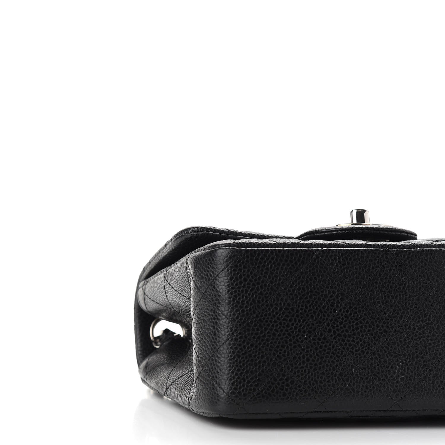 Chanel Caviar Quilted Mini Square Flap Black 8 of 9