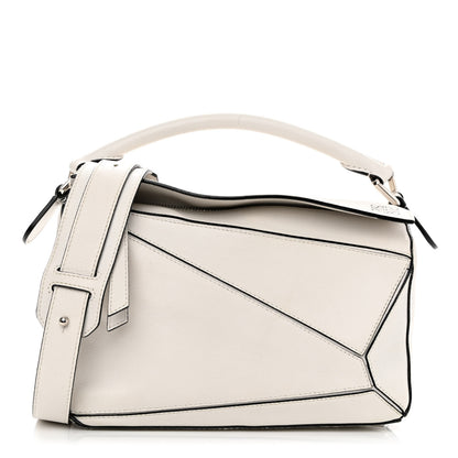Loewe Calfskin Small Puzzle Bag Kaolin 1 of 16