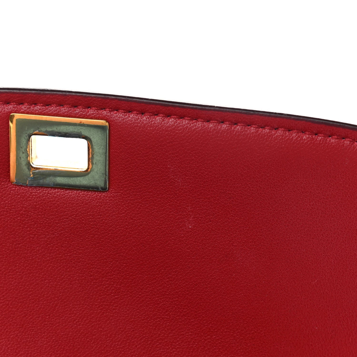 Celine Smooth Calfskin Small Classic Box Flap Bag Red 10 of 10