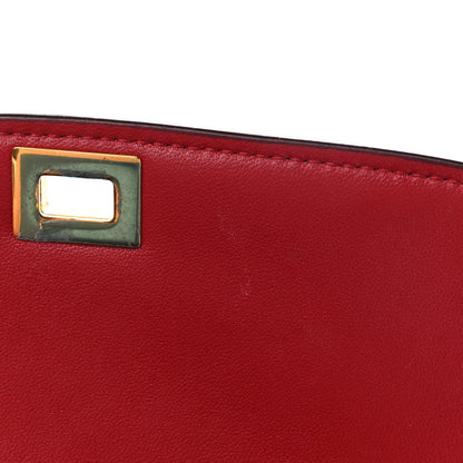 Celine Smooth Calfskin Small Classic Box Flap Bag Red 10 of 10