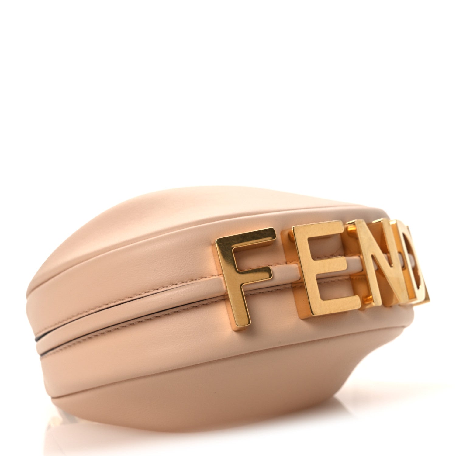 Fendi Vitello Grace Matte Nano Fendigraphy Hobo Charm Light Rose 9 of 10