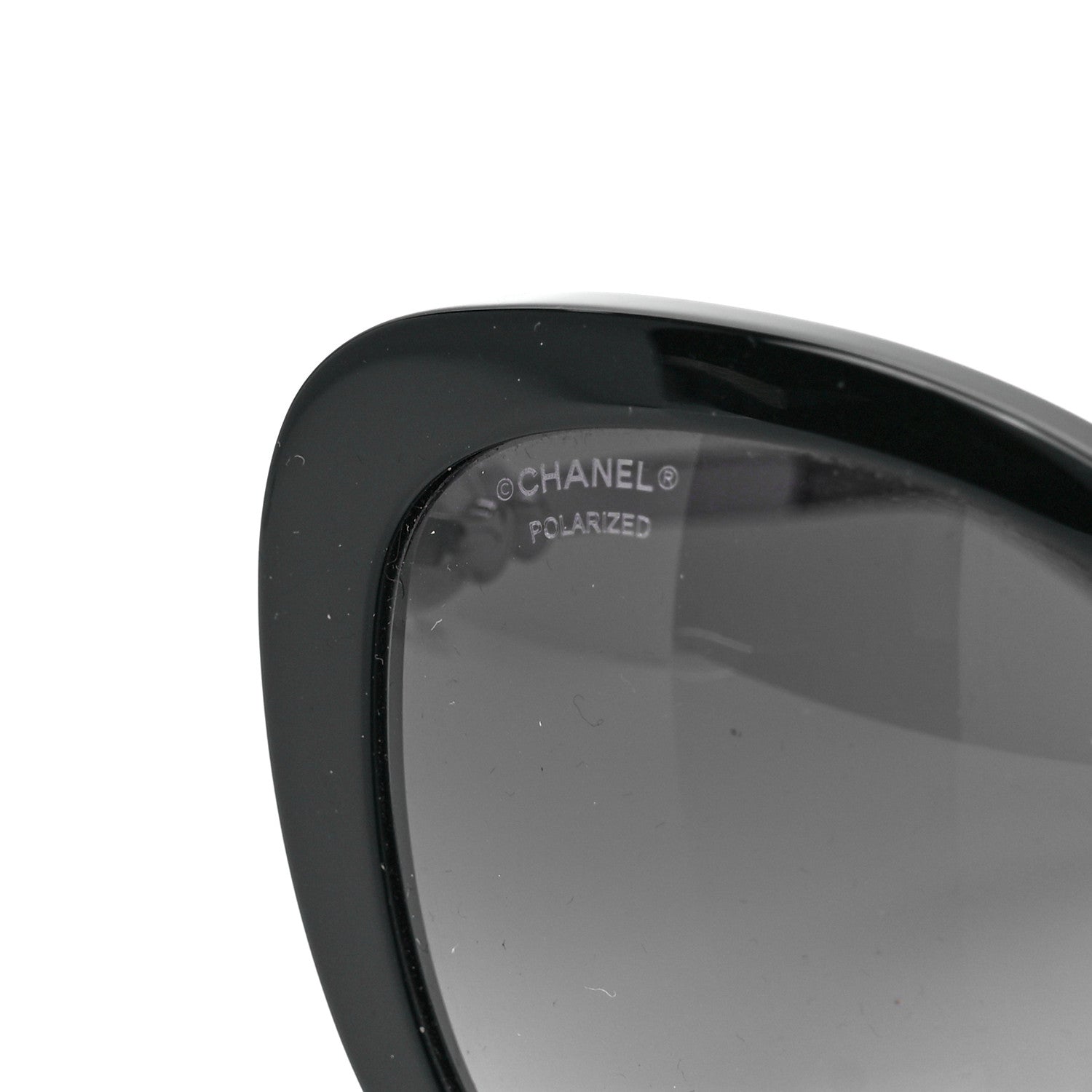 Chanel Acetate Polarized Butterfly Winter Pearl Sunglasses 5339-H-A Black 7 of 8