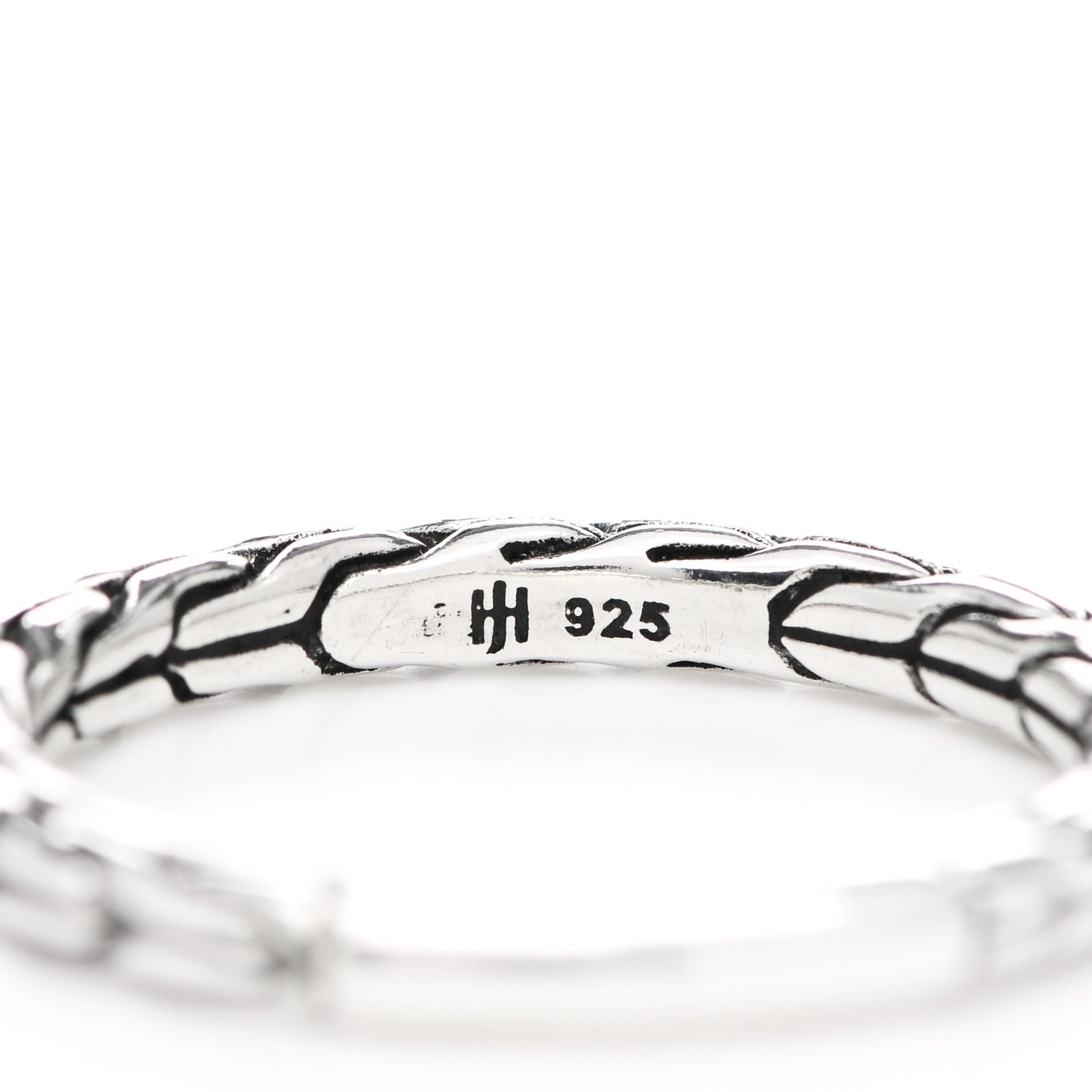 Sterling Silver Classic Chain Ring 54 7