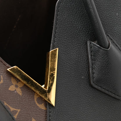 Louis Vuitton Calfskin Monogram Kimono Tote Black 18 of 23