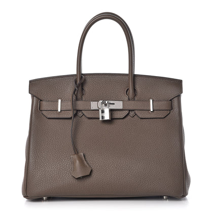 Hermes Togo Birkin 30 Etain 1 of 43