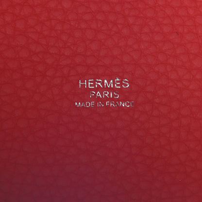 Hermes Taurillon Clemence Picotin Lock 18 PM Rose Jaipur 7 of 11