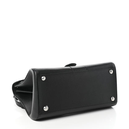 Delvaux Calfskin Mini Brillant East West Satchel Black 4 of 9