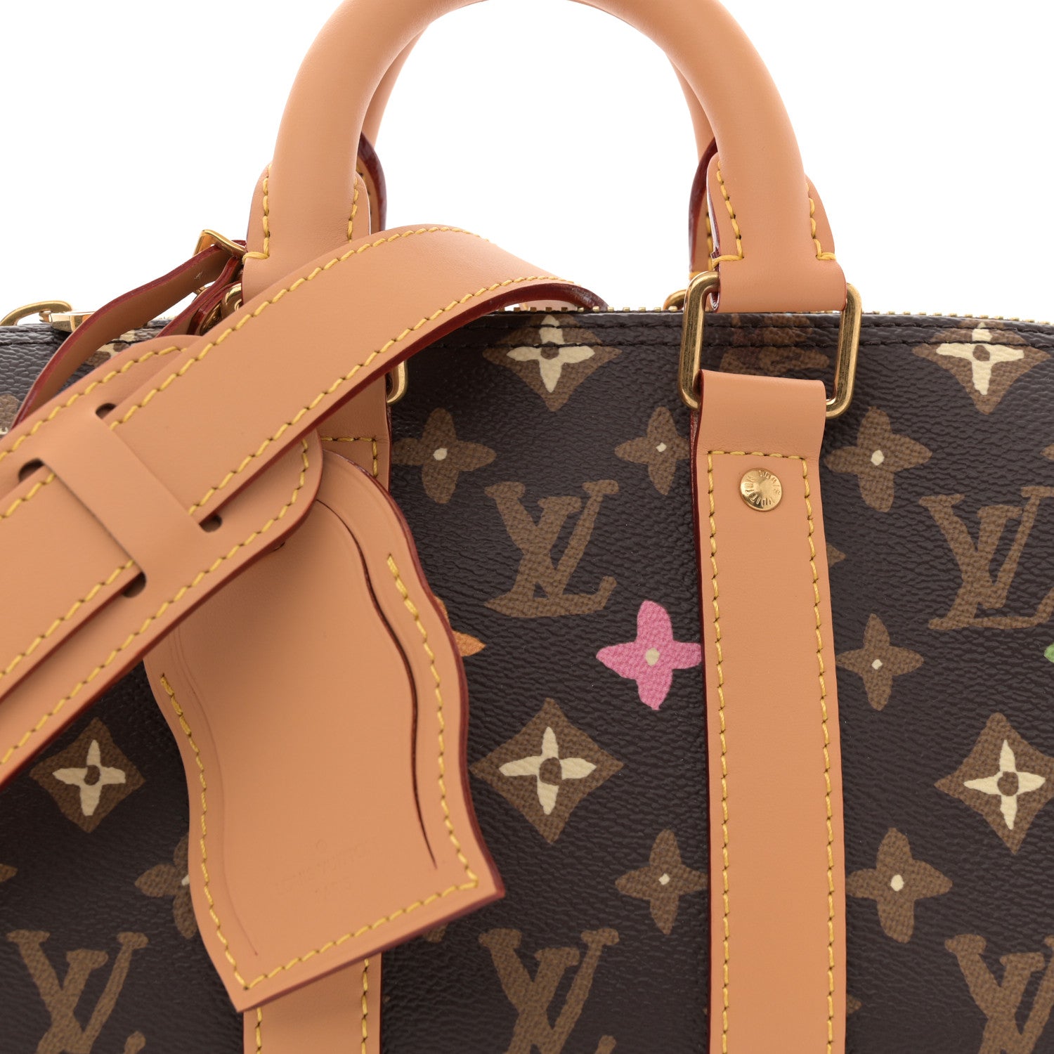 Louis Vuitton Monogram Craggy Keepall Bandouliere 25 Chocolate 7 of 10