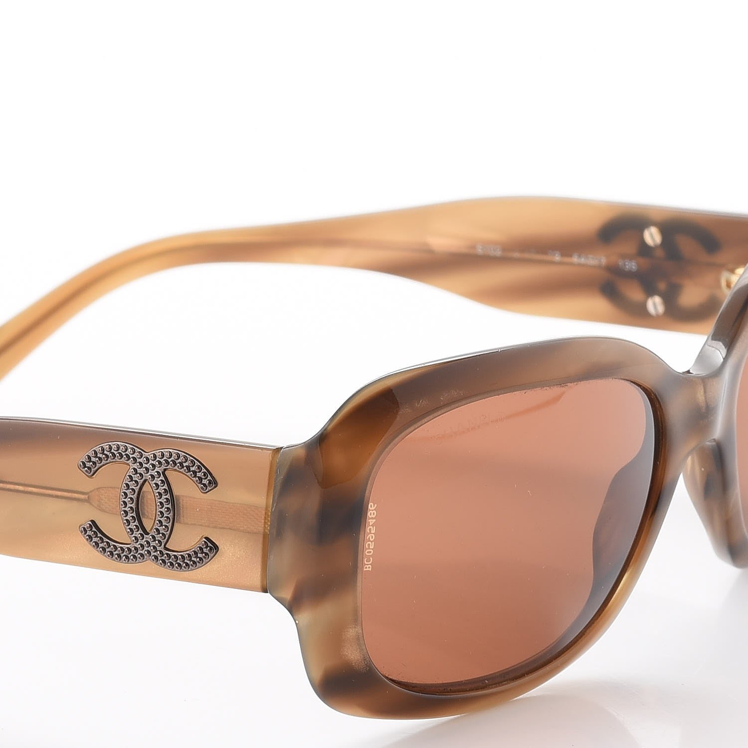 Chanel Studded CC Sunglasses 5102 Tortoise 7 of 8