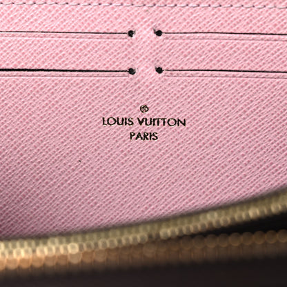 Louis Vuitton Monogram Clemence Wallet Rose Ballerine 6 of 15