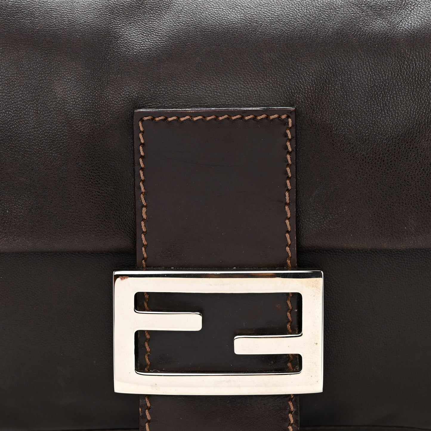 Calfskin Baguette Brown